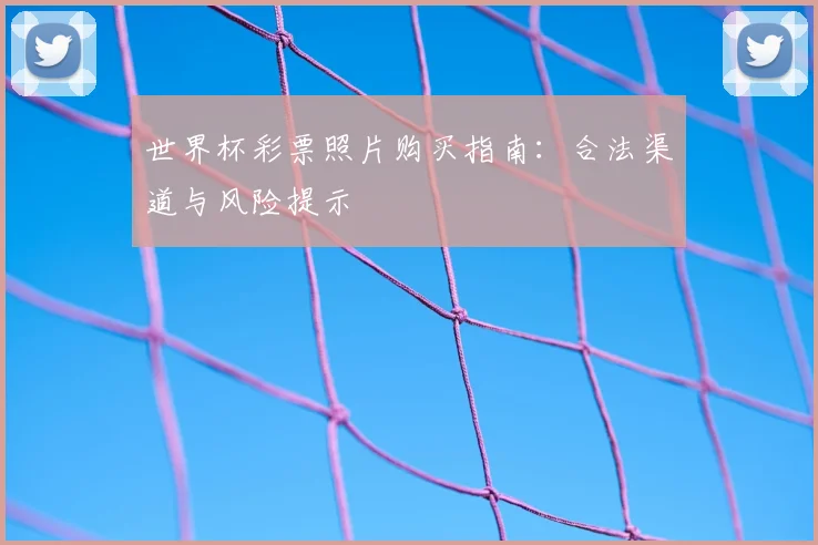 世界杯彩票照片购买指南:合法渠道与风险提示